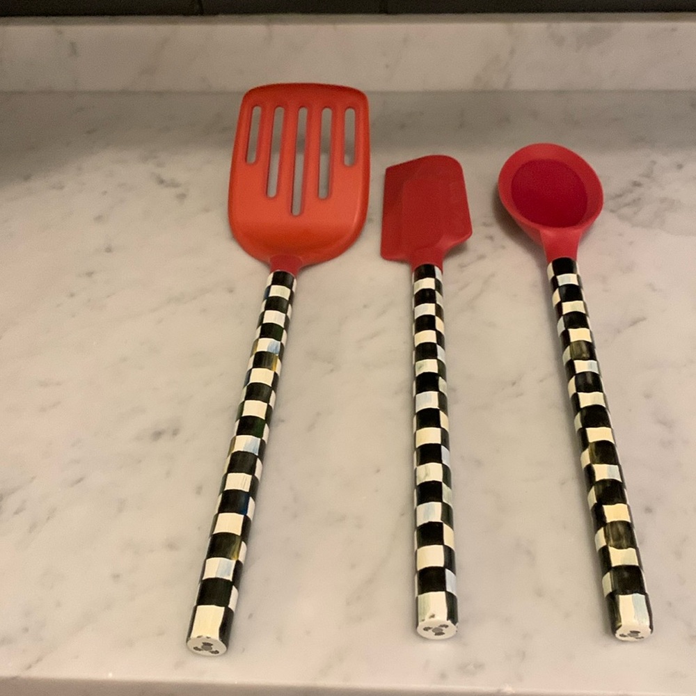 MacKenzie-Childs Kitchen Utensils Set of 3